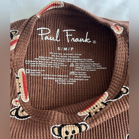 ✨Paul Frank Women's Brown Long sleeve✨ - Picture 3 of 4